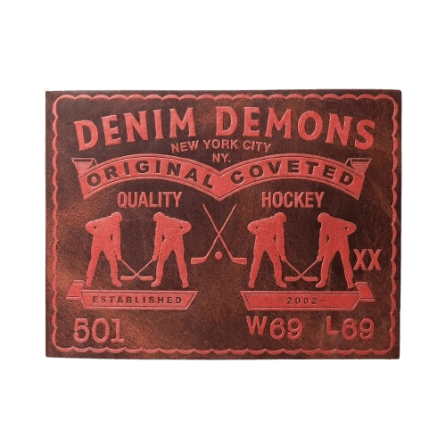 Printed Leather Patches